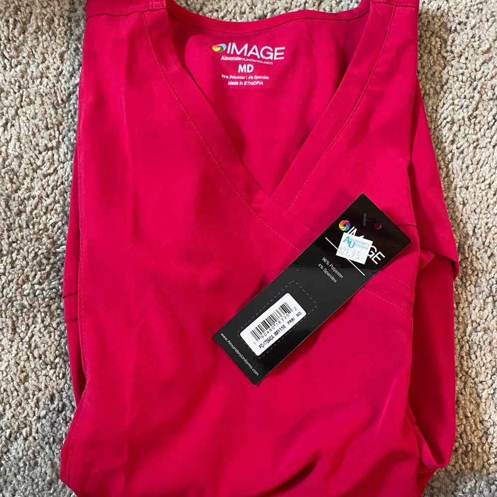 Image Women’s Scrub Tops NWT